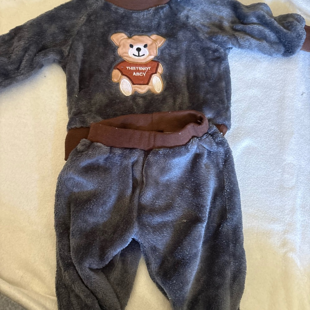 Amazon Gray and Brown Bear Outfit